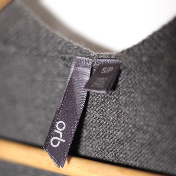 Orb Dark Grey Cardigan - Picture 4 of 7
